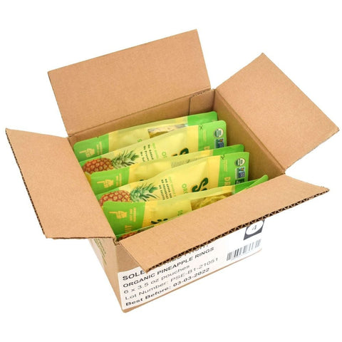 Solely Dried Pineapple Ring, 3.5 Ounce -- 6 per case