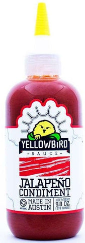 Yellowbird Jalapeno Condiment Sauce, 9.8 ounce -- 6 per case