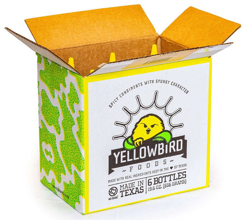 Yellowbird Ghost Pepper Condiment Sauce, 19.6 ounce -- 6 per case