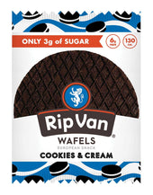 Rip Van Low Sugar Cookies and Cream Wafel, 1.16 Ounce -- 48 per case