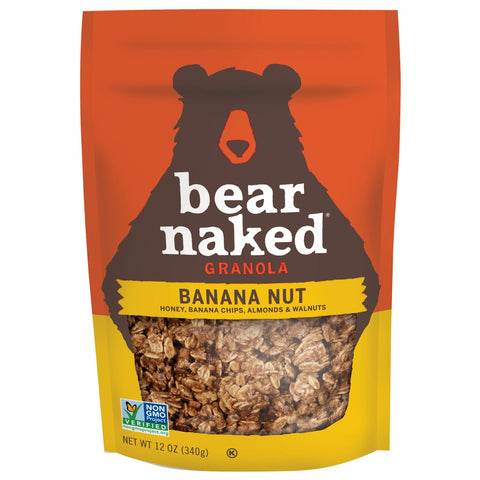 Kelloggs Bear Naked Banana Nut All Natural Granola, 12 Ounce -- 6 per case.