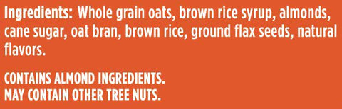 Kelloggs Bear Naked Vanilla Almond Crunch Fit Granola, 12 Ounce -- 6 per case.