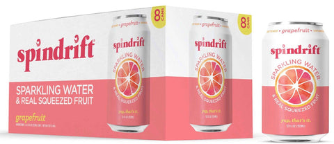 Spindrift Grapefruit Sparkling Water, 12 Fluid Ounce -- 24 per case