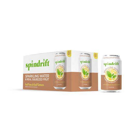 Spindrift Half Tea Half Lemonade Sparkling Water, 12 Fluid Ounce -- 24 per case