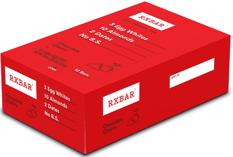 Rxbar Chocolate Cherry Protein Bar, 1.83 Ounce -- 72 per case