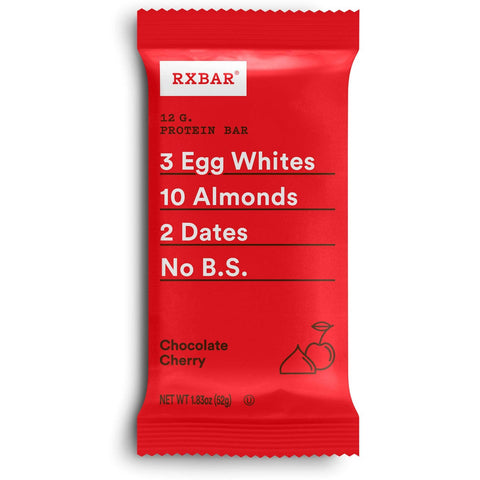 Rxbar Chocolate Cherry Protein Bar, 1.83 Ounce -- 72 per case