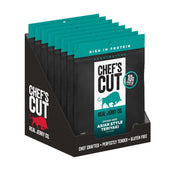 Chefs Cut Asian Style Teriyaki Smoked Beef Jerky, 2.5 Ounce -- 8 per case.