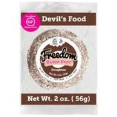 Freedom Bakery Gluten Free Devils Food Donut -- 36 per case.