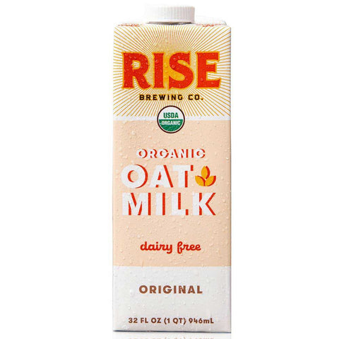 Rise Brewing Co Organic Original Oat Milk, 32 Fluid Ounce -- 6 per case