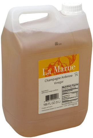 Savor Imports Champagne Vinegar, 5 Liter -- 2 per case.