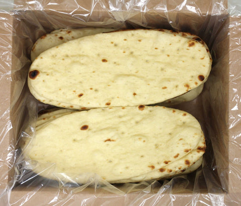 Stonefire Oval Thin Flatbread, 13 x 5 inch -- 36 per case.