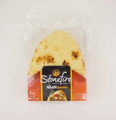 Stonefire Indian Flat Naan Bread -- 48 per case.