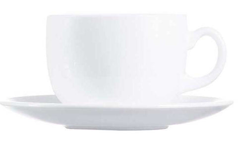 Luminarc Evolutions White Cup, 7 1/4 Ounce -- 24 per case