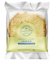 Simple Joys Bakery Iced Lemon Sliced Loaf Cake -- 20 per case
