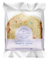 Simple Joys Bakery Iced Party Sliced Loaf Cake -- 20 per case