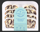 Simple Joys Bakery Iced Marble Sliced Cake, 14 Ounce -- 10 per case