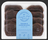 Simple Joys Bakery Iced Double Chocolate Sliced Cake, 14 Ounce -- 10 per case