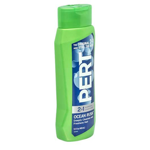Pert Ocean Rush 2-In-1 Shampoo/Conditioner, 13.5 Fluid Ounce -- 6 per case