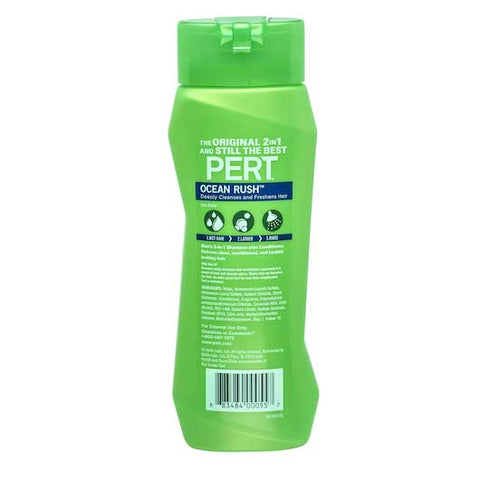 Pert Ocean Rush 2-In-1 Shampoo/Conditioner, 13.5 Fluid Ounce -- 6 per case