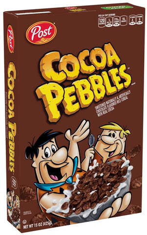 Post Cocoa Pebbles Cereal, 15 Ounce -- 12 per case