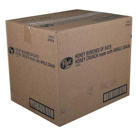 Post Honey Bunches Of Oats Honey Crunch with Whole Grain Cereal, 1 Ounce -- 96 per case