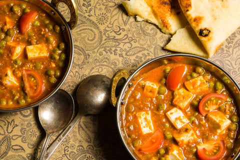 Monsoon Kitchens Mattar Paneer, 4 Pound -- 2 per case.