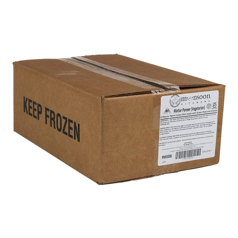 Monsoon Kitchens Mattar Paneer, 4 Pound -- 2 per case.