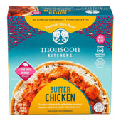 Monsoon Kitchens Butter Chicken Basmati Rice Bowl, 10 Ounce -- 6 per case.