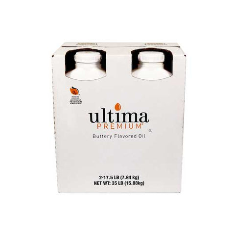 Ultima Premium Buttery Flavored Oil, 17.5 Pound -- 2 per case