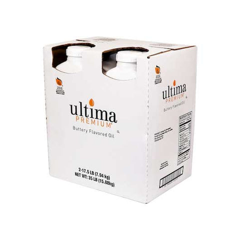 Ultima Premium Buttery Flavored Oil, 17.5 Pound -- 2 per case