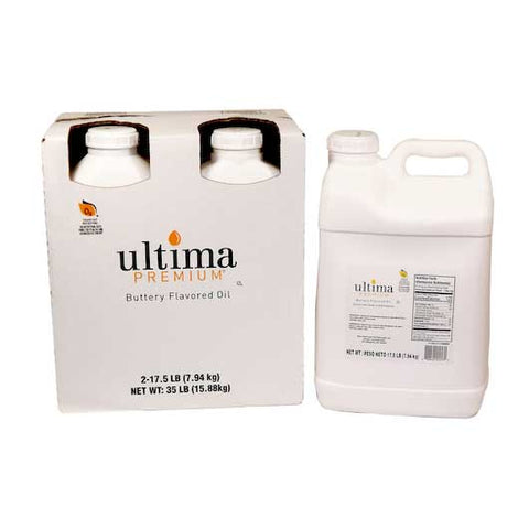 Ultima Premium Buttery Flavored Oil, 17.5 Pound -- 2 per case