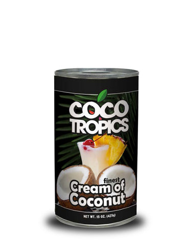 Coco Tropics Cream of Coconut, 15 Fluid Ounce -- 24 per case.