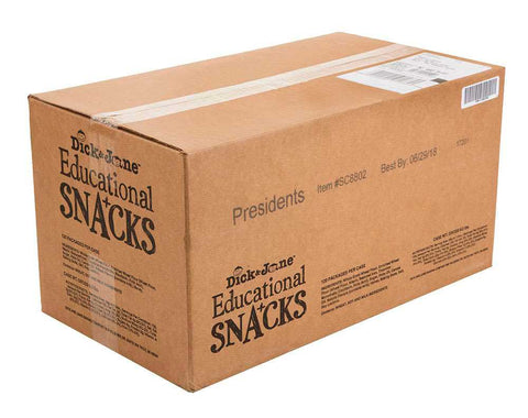 Dick and Jane President Educational Snack, 1 Ounce -- 120 per case.