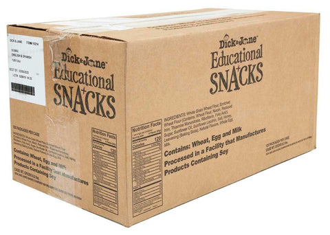 Dick and Jane English and Spanish Educational Snack, 1 Ounce -- 120 per case.