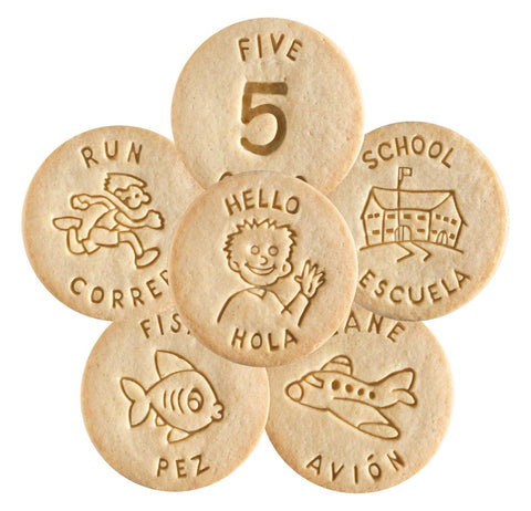 Dick and Jane English and Spanish Educational Snack, 1 Ounce -- 120 per case.