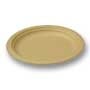 World Centric Bagasse Unbleached Round Fiber Plate, 800 Each -- 800 per case