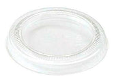 World Centric Ingeo Compostable Clear Souffle Bowl Clear Flat Lid, 2 Ounce -- 2000 per case