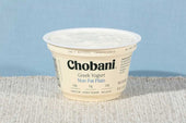 Chobani Non Fat Plain Greek Yogurt, 5.3 Ounce -- 12 per case