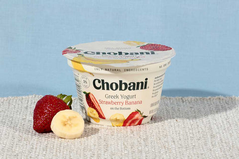 Chobani Strawberry Banana Greek Yogurt , 5.3 Ounce -- 12 per case