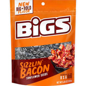 Bigs Sizzlin Bacon Sunflower Seeds, 5.35 Ounce -- 48 per case