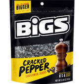 Bigs Cracked Pepper Sunflower Seeds, 5.35 Ounce -- 12 per case