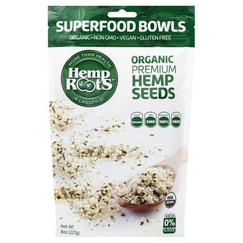 Hemp Roots Organic Premium Hemp Seeds, 8 Ounce -- 6 per case