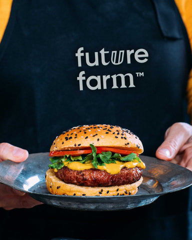 Future Farm Meat Plant-Based Burger Patties , 4 Ounce -- 36 per case