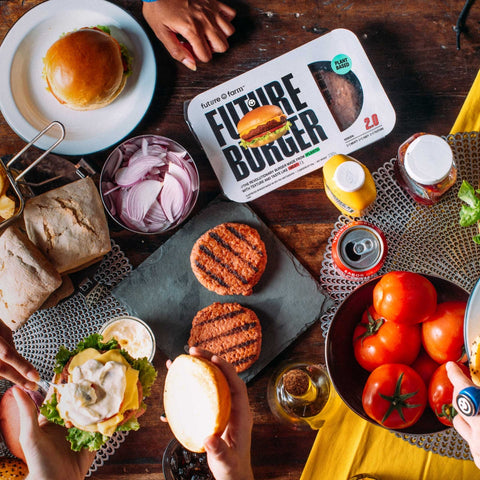 Future Farm Meat Plant-Based Burger Patties , 4 Ounce -- 36 per case