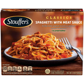 Nestle Stouffers Entree Spaghetti with Meat Sauce, 10 Ounce -- 12 per case.
