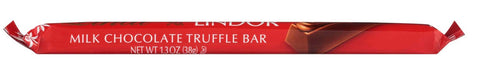 Lindt and Sprungli Lindor Milk Chocolate Truffle Bar, 1.3 Ounce -- 192 per case