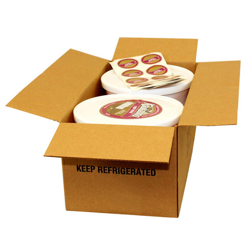 Kaukauna Port Wine Cheese Spread, 10 Pound Pail -- 2 per case.