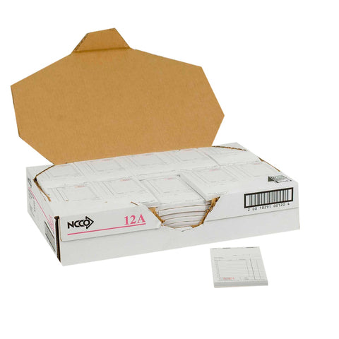 Sales Book - Duplicate Interleaving Carbon, White, 11 Line, 3.50 X 5.63 Inch, 50 Sets Per Book -- 5000 Per Case.