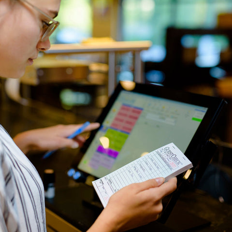 Guestcheck Board - 1Part, Green, 18 Line,3.5 X 6.75 Inch, 50 Checks Per Book -- 2500 Per Case.