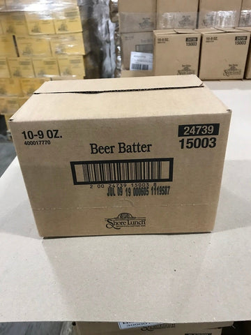 Shore Lunch Beer Batter Fish Batter Mix, 9 Ounce -- 10 per case.